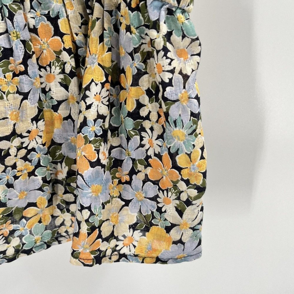 American Eagle Floral Colorful Crop Tank Top Sz Small - Picture 2 of 5